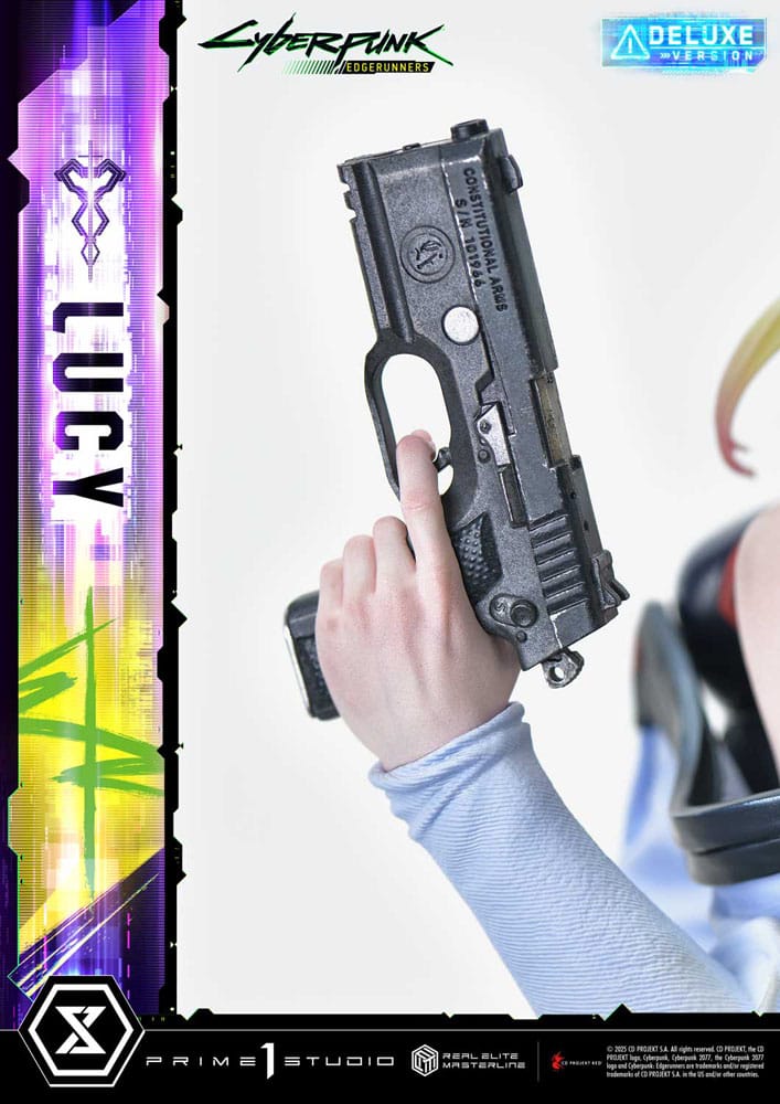 [PREORDINE] Cyberpunk: Edgerunners - Statua Lucy Real Elite Masterline 1/4 Deluxe Bonus 50 cm - Prime 1 Studio - Statue