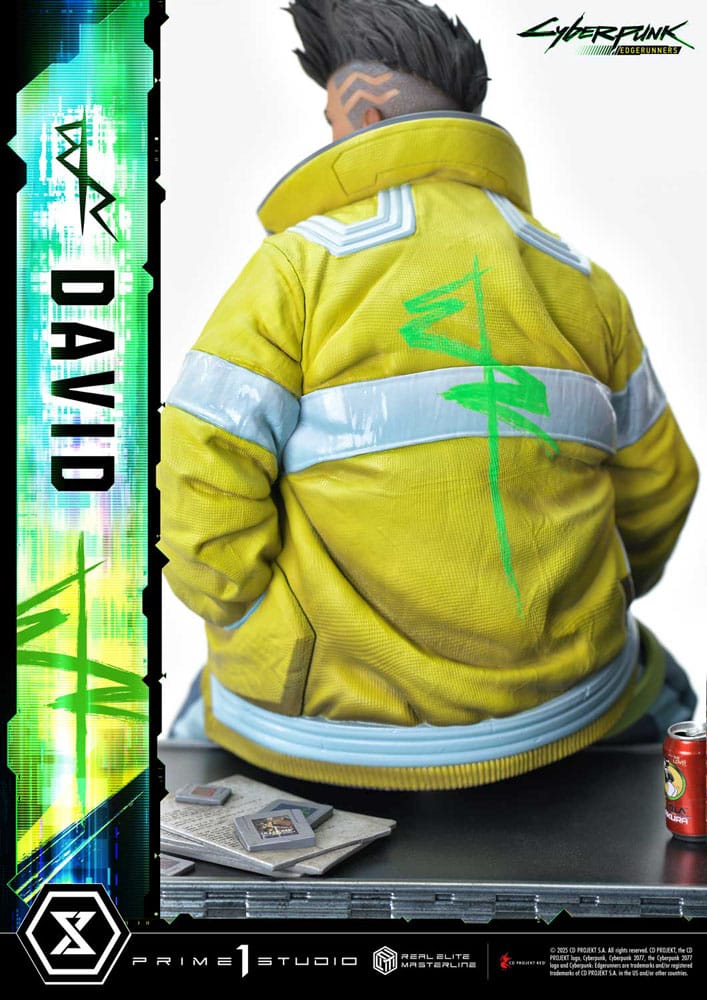 [PREORDINE] Cyberpunk: Edgerunners Statua Real Elite Masterline 1/4 David 58 cm - Prime 1 Studio - Statue