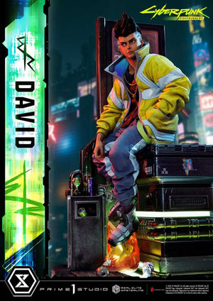 [PREORDINE] Cyberpunk: Edgerunners Statua Real Elite Masterline 1/4 David 58 cm - Prime 1 Studio - Statue