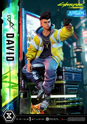 [PREORDINE] Cyberpunk: Edgerunners - Statua David Bonus Version 1/4 - 58 cm - Prime 1 Studio - Statue