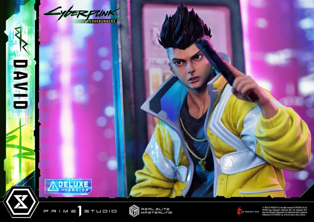 [PREORDINE] Cyberpunk: Edgerunners - Statua David Bonus Version 1/4 - 58 cm - Prime 1 Studio - Statue
