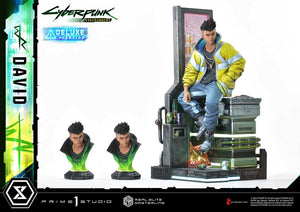 [PREORDINE] Cyberpunk: Edgerunners - Statua David Bonus Version 1/4 - 58 cm - Prime 1 Studio - Statue