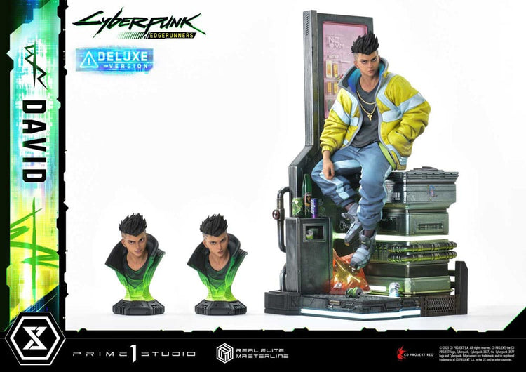 [PREORDINE] Cyberpunk: Edgerunners - Statua David Bonus Version 1/4 - 58 cm - Prime 1 Studio - Statue