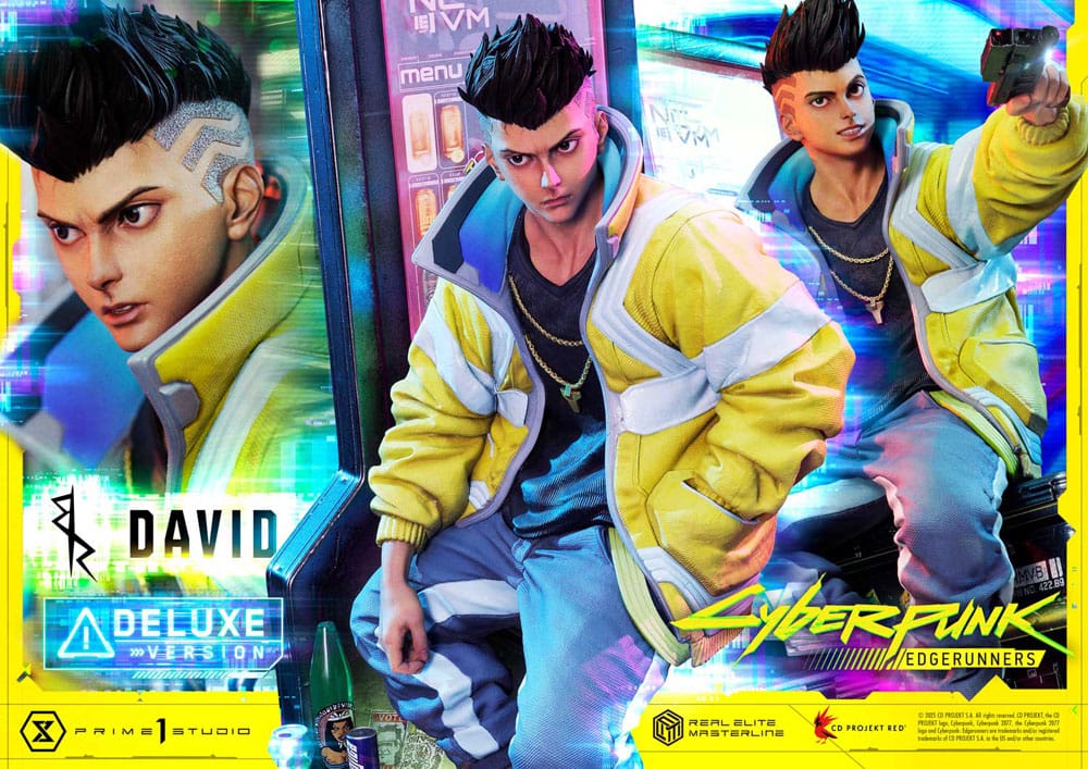[PREORDINE] Cyberpunk: Edgerunners - Statua David Martinez Deluxe Bonus Version 1/4 - 58 cm - Prime 1 Studio - Statue