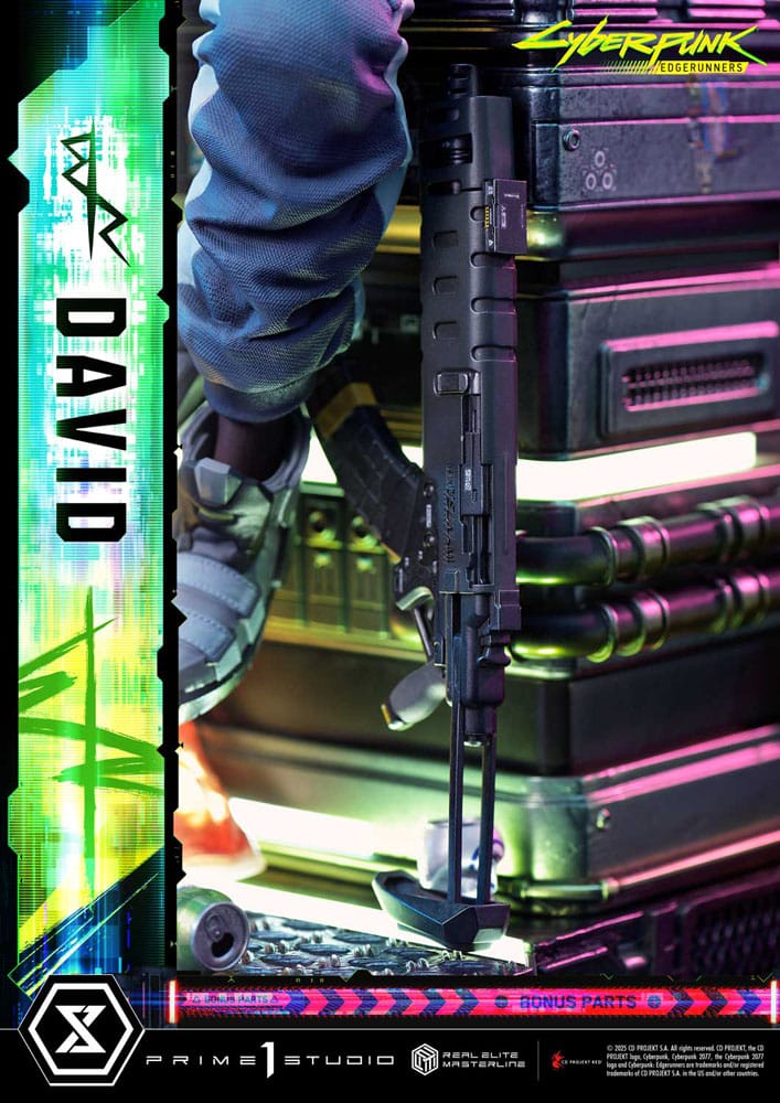 [PREORDINE] Cyberpunk: Edgerunners - Statua David Martinez Deluxe Bonus Version 1/4 - 58 cm - Prime 1 Studio - Statue