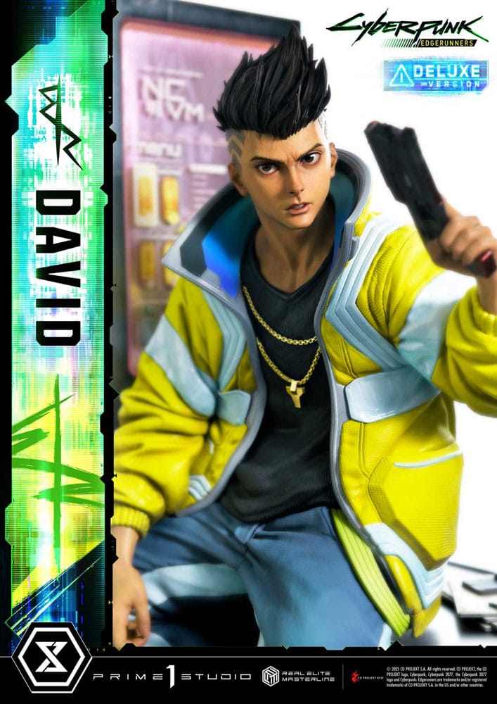 [PREORDINE] Cyberpunk: Edgerunners - Statua David Martinez Deluxe Bonus Version 1/4 - 58 cm - Prime 1 Studio - Statue