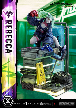 [PREORDINE] Cyberpunk: Edgerunners Statua Real Elite Masterline 1/4 Rebecca 54 cm - Prime 1 Studio - Statue