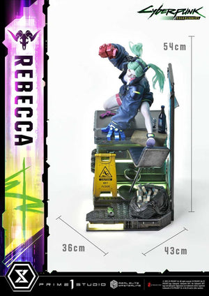 [PREORDINE] Cyberpunk: Edgerunners Statua Real Elite Masterline 1/4 Rebecca 54 cm - Prime 1 Studio - Statue