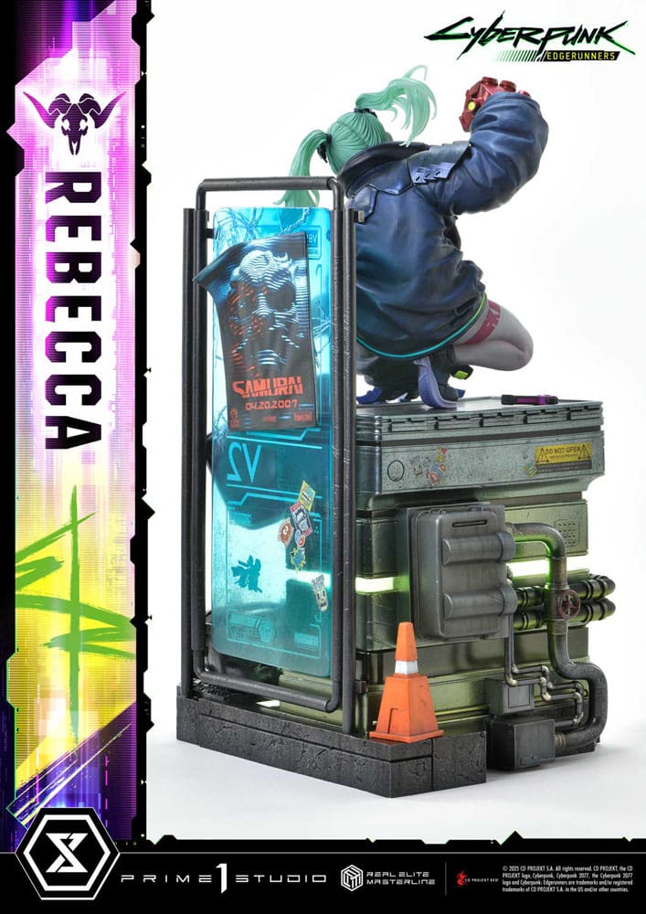 [PREORDINE] Cyberpunk: Edgerunners Statua Real Elite Masterline 1/4 Rebecca 54 cm - Prime 1 Studio - Statue