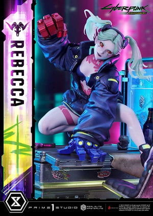 [PREORDINE] Cyberpunk: Edgerunners Statua Real Elite Masterline 1/4 Rebecca 54 cm - Prime 1 Studio - Statue