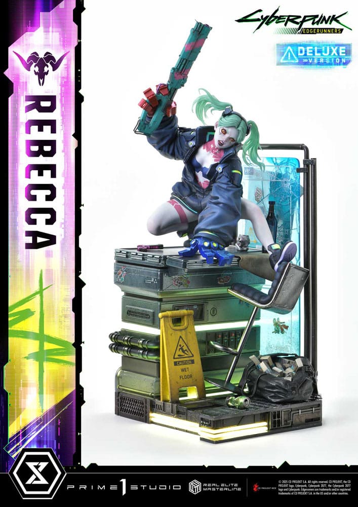 [PREORDINE] Cyberpunk: Edgerunners Statua Rebecca Deluxe Version 1/4 - Prime 1 Studio - Prime 1 Studio - Statue