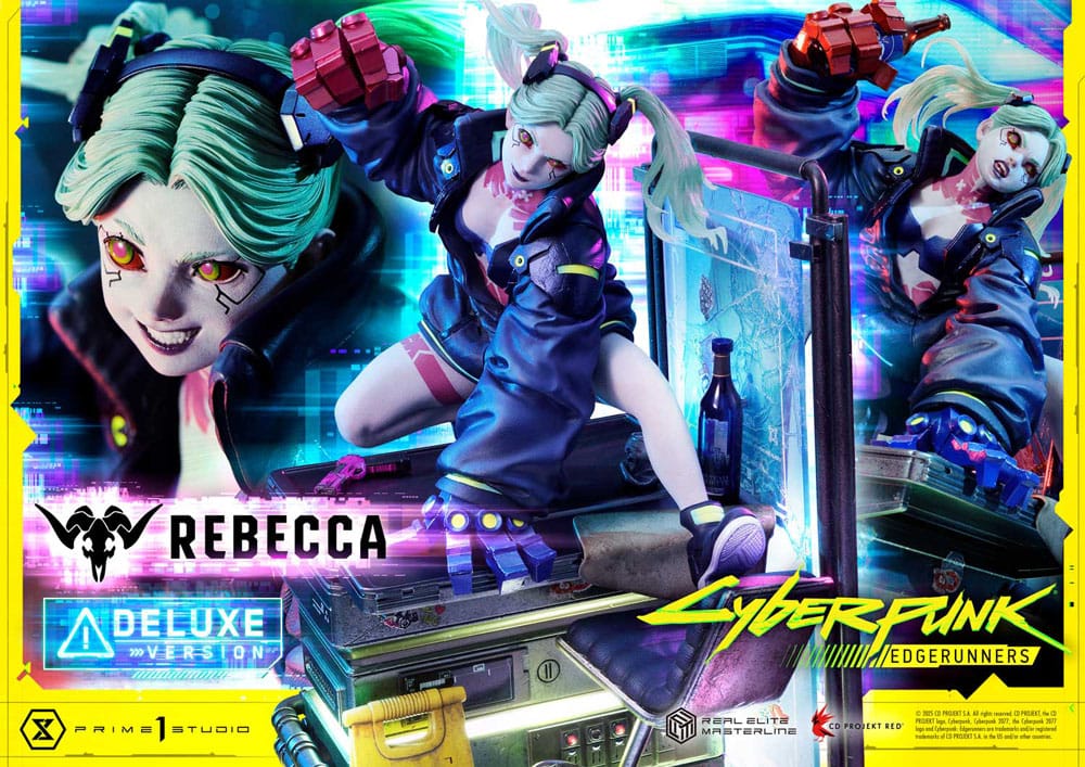 [PREORDINE] Cyberpunk: Edgerunners Statua Rebecca Deluxe Version 1/4 - Prime 1 Studio - Prime 1 Studio - Statue