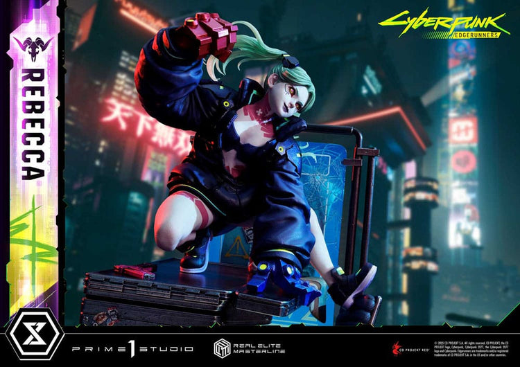 [PREORDINE] Cyberpunk: Edgerunners Statua Rebecca Deluxe Version 1/4 - Prime 1 Studio - Prime 1 Studio - Statue