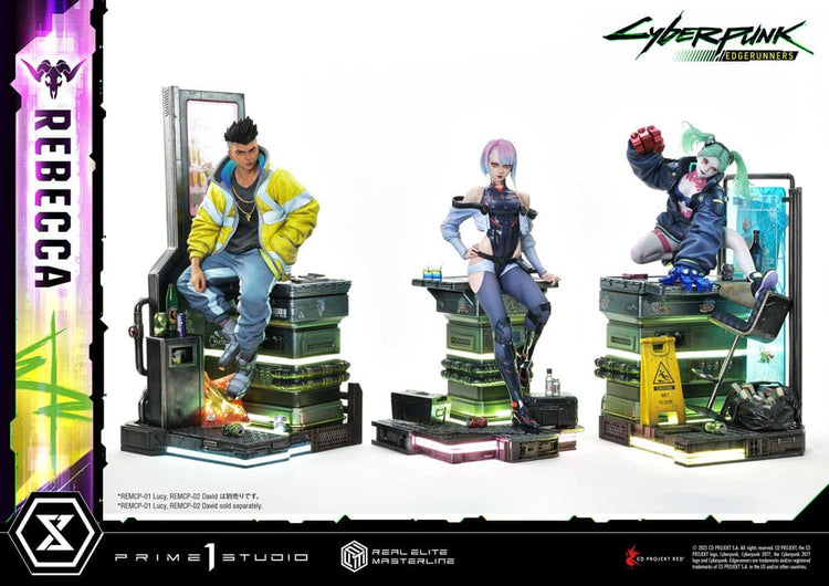 [PREORDINE] Cyberpunk: Edgerunners Statua Rebecca Deluxe Version 1/4 - Prime 1 Studio - Prime 1 Studio - Statue