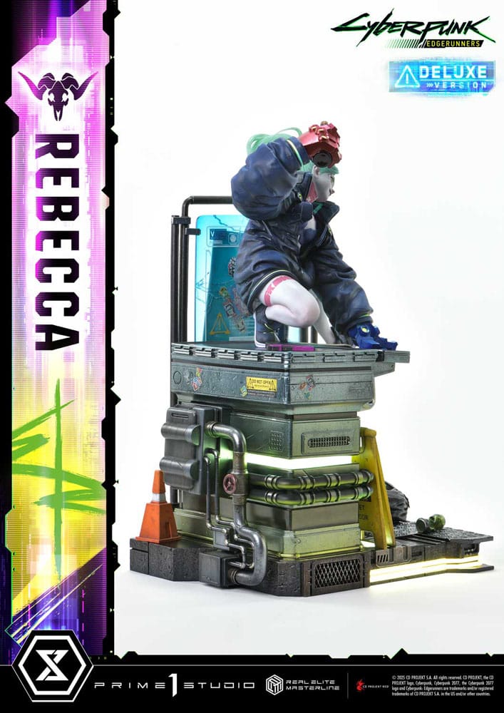 [PREORDINE] Cyberpunk: Edgerunners Statua Rebecca Deluxe Version 1/4 - Prime 1 Studio - Prime 1 Studio - Statue