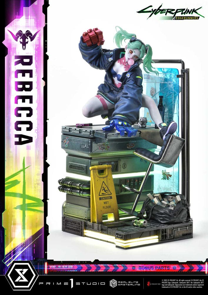 [PREORDINE] Cyberpunk: Edgerunners Statua Rebecca Deluxe Bonus Version 54 cm - Prime 1 Studio - Statue