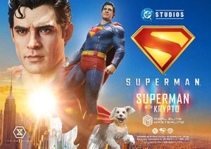 [PREORDINE] Superman (2025) Statue Real Elite Masterline 1/3 con Krypto 95 cm - Prime 1 Studio - Statue