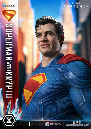 [PREORDINE] Superman (2025) Statue Real Elite Masterline 1/3 con Krypto 95 cm - Prime 1 Studio - Statue