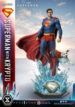 [PREORDINE] Superman (2025) Statue Real Elite Masterline 1/3 con Krypto 95 cm - Prime 1 Studio - Statue