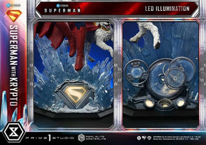 [PREORDINE] Superman (2025) Statue Real Elite Masterline 1/3 con Krypto 95 cm - Prime 1 Studio - Statue