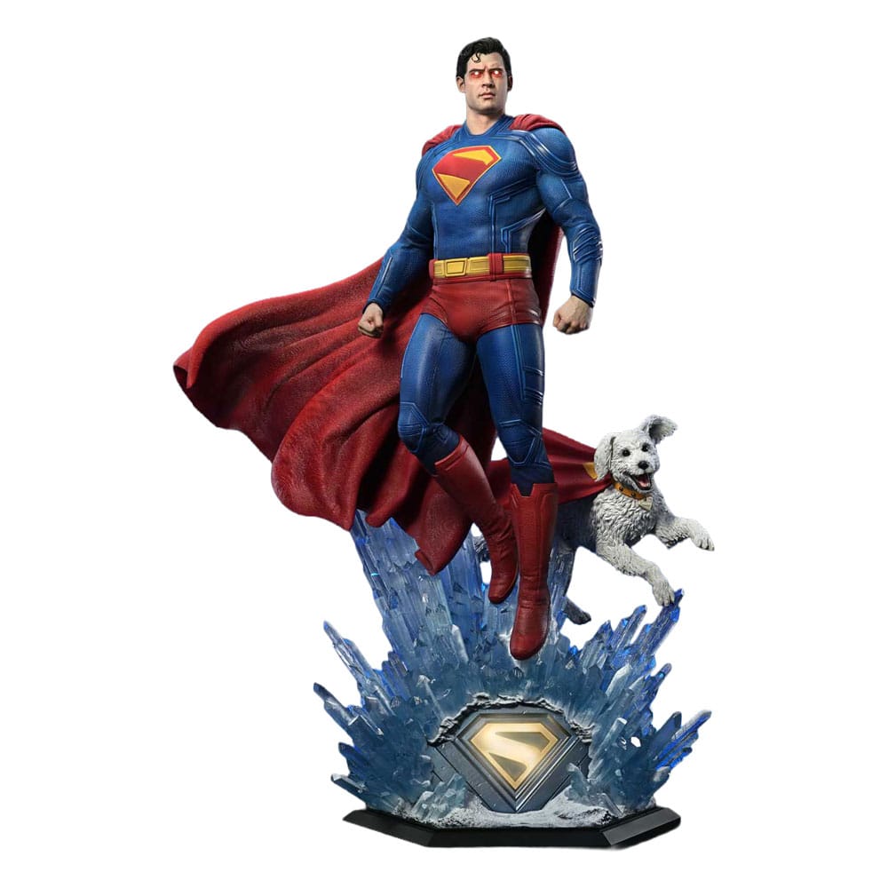 [PREORDINE] Superman (2025) Statue Real Elite Masterline 1/3 con Krypto Bonus Version 95 cm - Prime 1 Studio - Statue