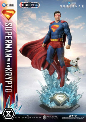 [PREORDINE] Superman (2025) Statue Real Elite Masterline 1/3 con Krypto Bonus Version 95 cm - Prime 1 Studio - Statue