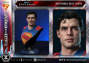[PREORDINE] Superman (2025) Statue Real Elite Masterline 1/3 con Krypto Bonus Version 95 cm - Prime 1 Studio - Statue