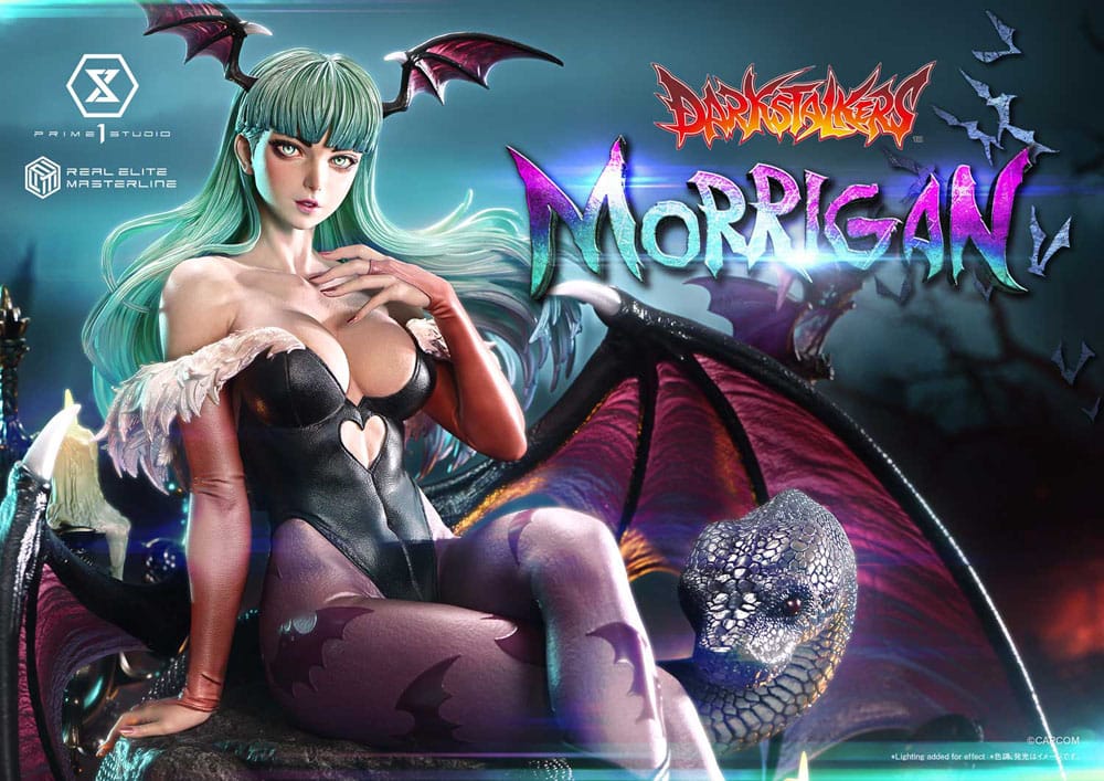 [PREORDINE] Darkstalkers Statua Real Elite Masterline 1/4 Morrigan 55 cm - Prime 1 Studio - Statue