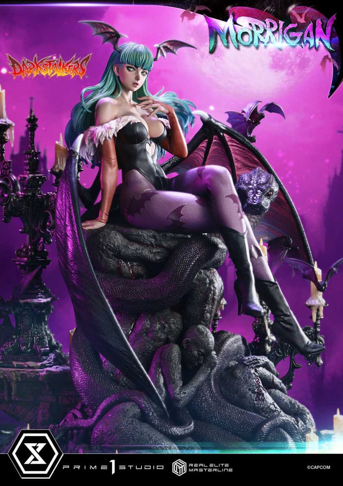 [PREORDINE] Darkstalkers Statua Real Elite Masterline 1/4 Morrigan 55 cm - Prime 1 Studio - Statue