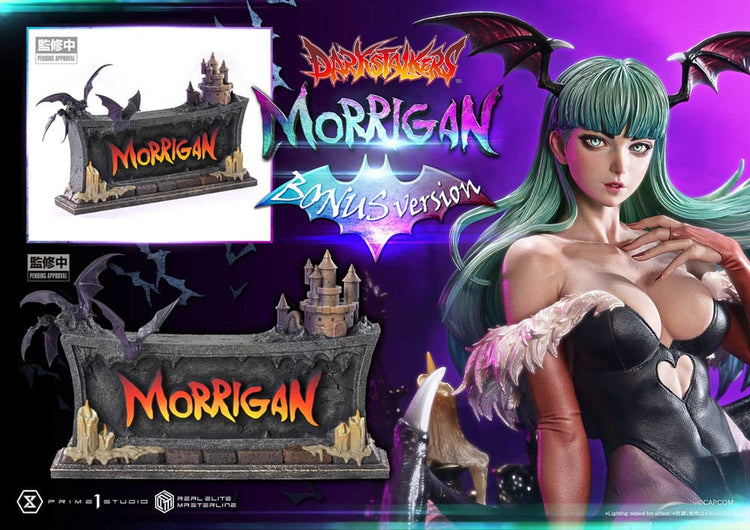[PREORDINE] Statua Darkstalkers Morrigan Real Elite Masterline 1/4 Bonus Version 55 cm - Prime 1 Studio - Statue
