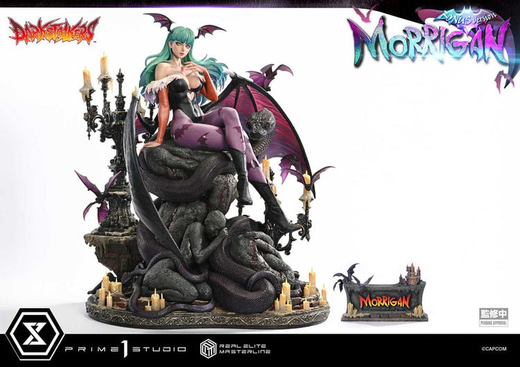 [PREORDINE] Statua Darkstalkers Morrigan Real Elite Masterline 1/4 Bonus Version 55 cm - Prime 1 Studio - Statue