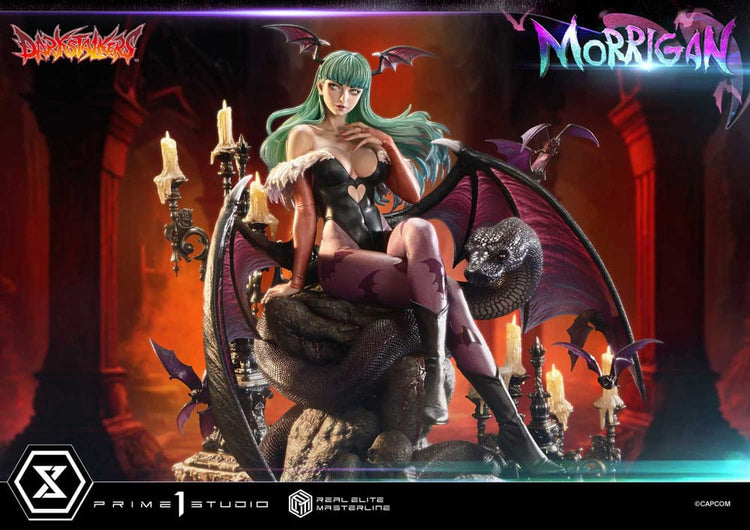 [PREORDINE] Statua Darkstalkers Morrigan Real Elite Masterline 1/4 Bonus Version 55 cm - Prime 1 Studio - Statue