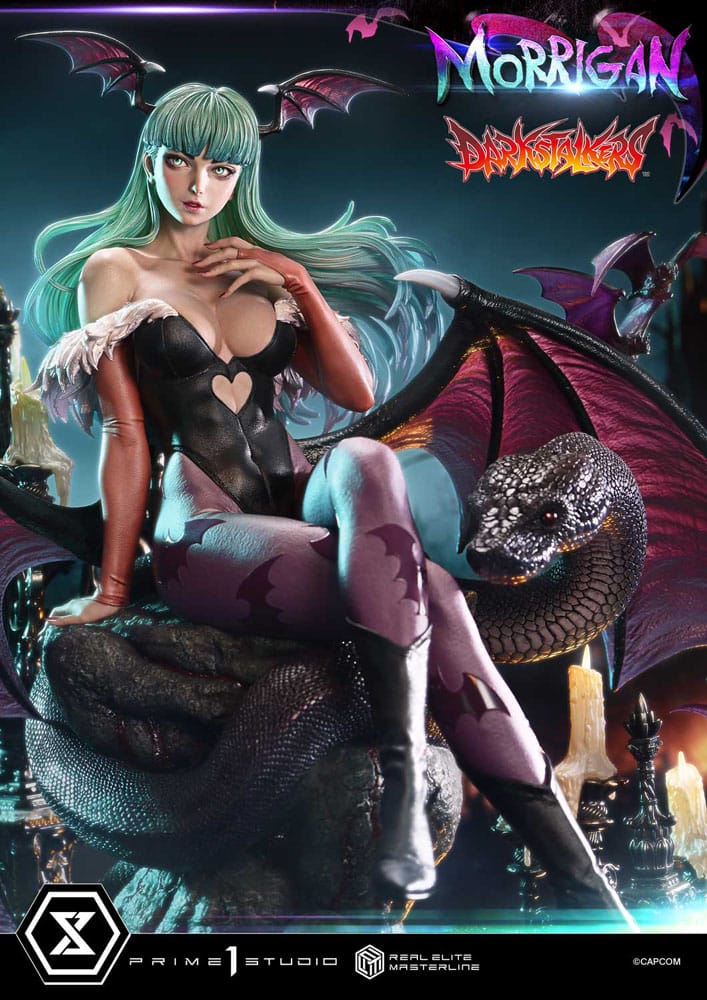[PREORDINE] Statua Darkstalkers Morrigan Real Elite Masterline 1/4 Bonus Version 55 cm - Prime 1 Studio - Statue