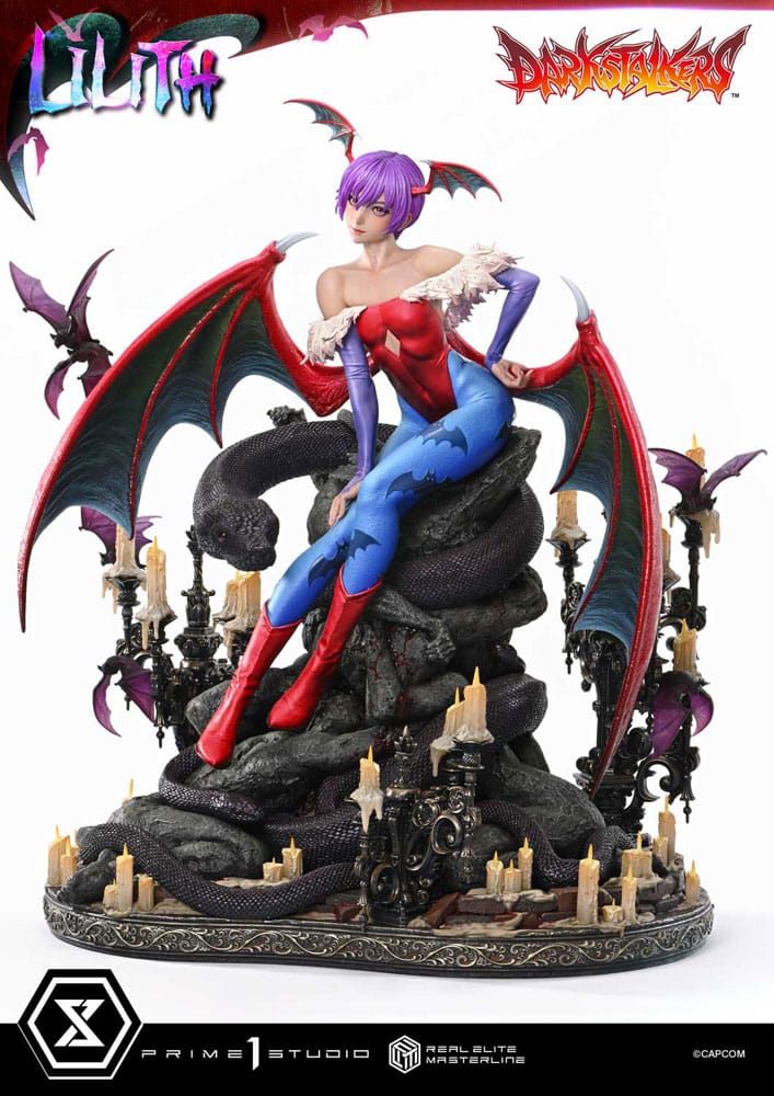 [PREORDINE] Darkstalkers Statua Real Elite Masterline 1/4 Lilith 52 cm - Prime 1 Studio - Statue