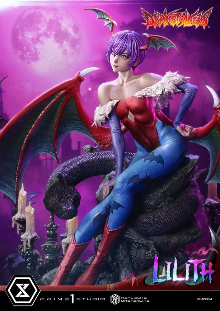 [PREORDINE] Darkstalkers Statua Real Elite Masterline 1/4 Lilith 52 cm - Prime 1 Studio - Statue