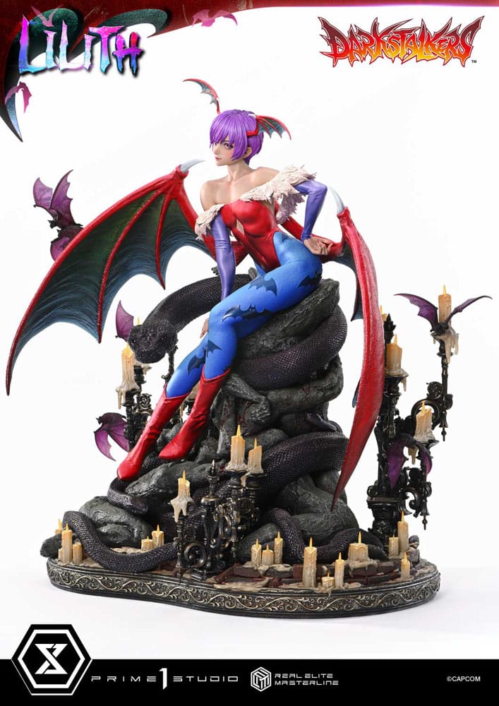 [PREORDINE] Darkstalkers Statua Real Elite Masterline 1/4 Lilith Bonus Version 52 cm - Prime 1 Studio - Statue