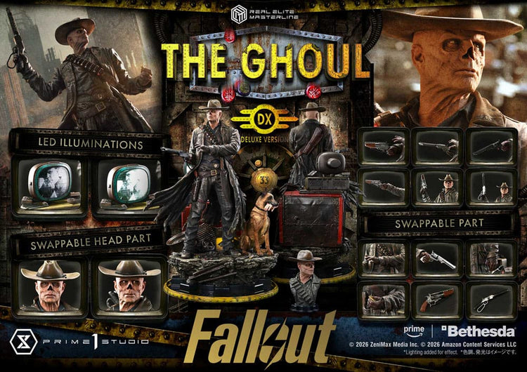 [PREORDINE] Fallout: The Ghoul Deluxe Version Statua 1/4 - Prime 1 Studio - Prime 1 Studio - Statue