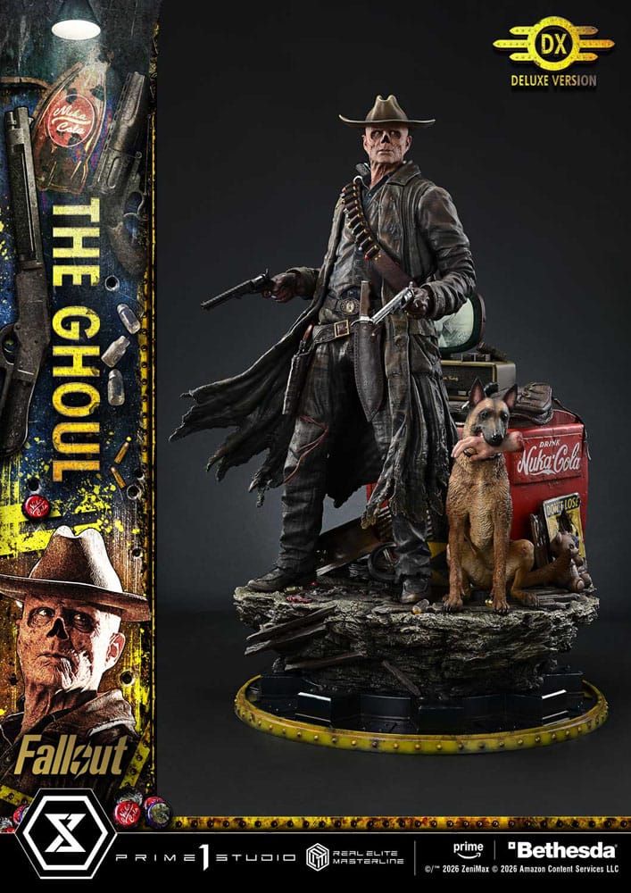 [PREORDINE] Fallout: The Ghoul Deluxe Version Statua 1/4 - Prime 1 Studio - Prime 1 Studio - Statue