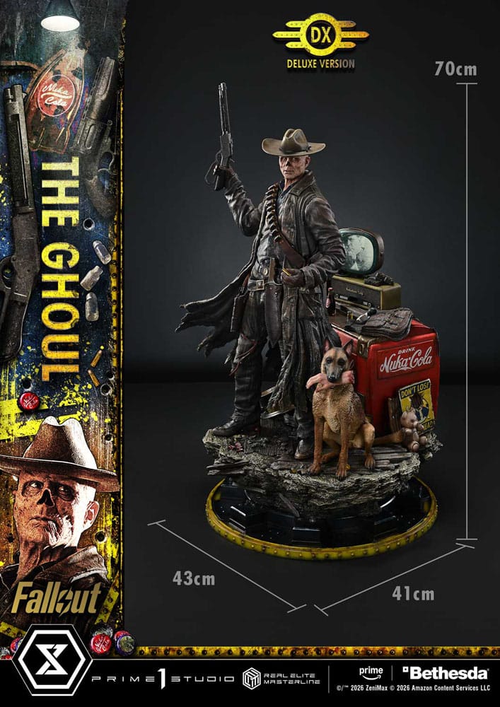[PREORDINE] Fallout: The Ghoul Deluxe Version Statua 1/4 - Prime 1 Studio - Prime 1 Studio - Statue