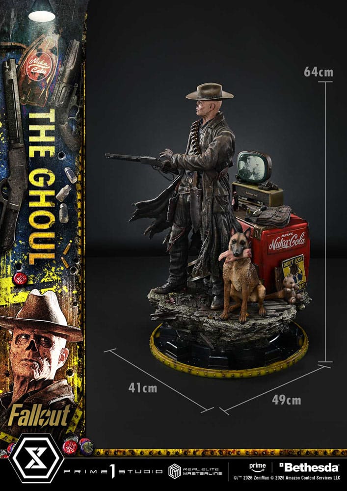 [PREORDINE] Fallout: The Ghoul Deluxe Version Statua 1/4 - Prime 1 Studio - Prime 1 Studio - Statue