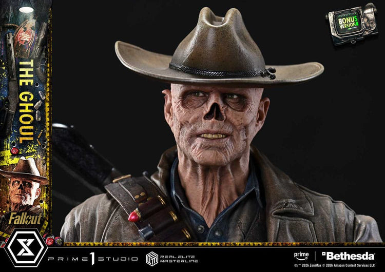 [PREORDINE] Fallout (Serie TV) Statua Real Elite Masterline 1/4 The Ghoul DX Bonus Version 64 cm - Prime 1 Studio - Statue