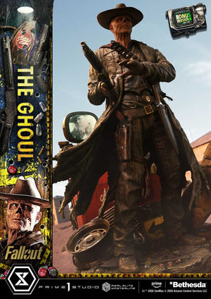 [PREORDINE] Fallout (Serie TV) Statua Real Elite Masterline 1/4 The Ghoul DX Bonus Version 64 cm - Prime 1 Studio - Statue