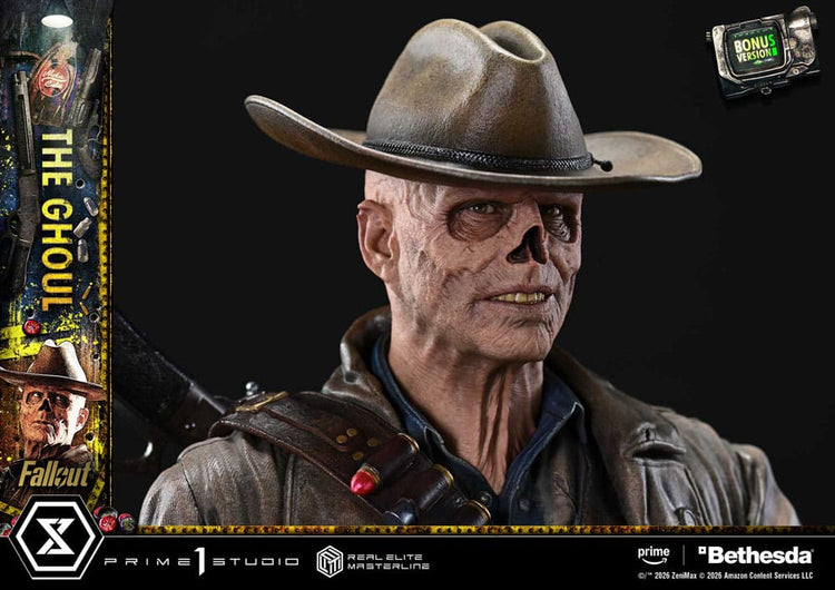 [PREORDINE] Fallout (Serie TV) Statua Real Elite Masterline 1/4 The Ghoul DX Bonus Version 64 cm - Prime 1 Studio - Statue