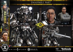 [PREORDINE] Fallout Statua Real Elite Masterline 1/4 Maximus Power Armor Deluxe Version 67 cm - Prime 1 Studio - Statue