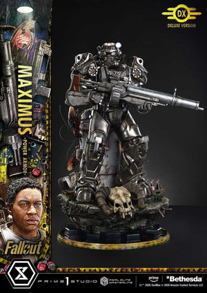 [PREORDINE] Fallout Statua Real Elite Masterline 1/4 Maximus Power Armor Deluxe Version 67 cm - Prime 1 Studio - Statue