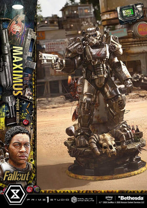[PREORDINE] Statua Fallout Maximus Power Armor DX Bonus Version 1/4 67 cm - Prime 1 Studio - Statue