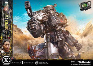 [PREORDINE] Statua Fallout Maximus Power Armor DX Bonus Version 1/4 67 cm - Prime 1 Studio - Statue