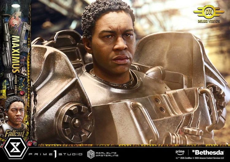 [PREORDINE] Statua Fallout Maximus Power Armor DX Bonus Version 1/4 67 cm - Prime 1 Studio - Statue