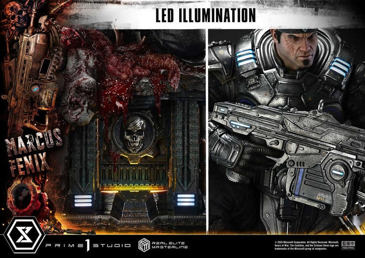 [PREORDINE] Gears of War: Reloaded - Statua Marcus Fenix Ultimate Version 97 cm - Prime 1 Studio - Statue