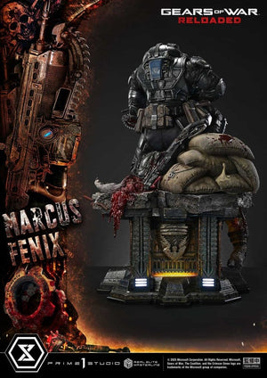 [PREORDINE] Gears of War: Reloaded - Statua Marcus Fenix Ultimate Version 97 cm - Prime 1 Studio - Statue